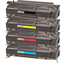 Gigao Toner kompatibel Brother HL-3000 Series TN-230 CMYK Toner-Set Premium 4 Farben