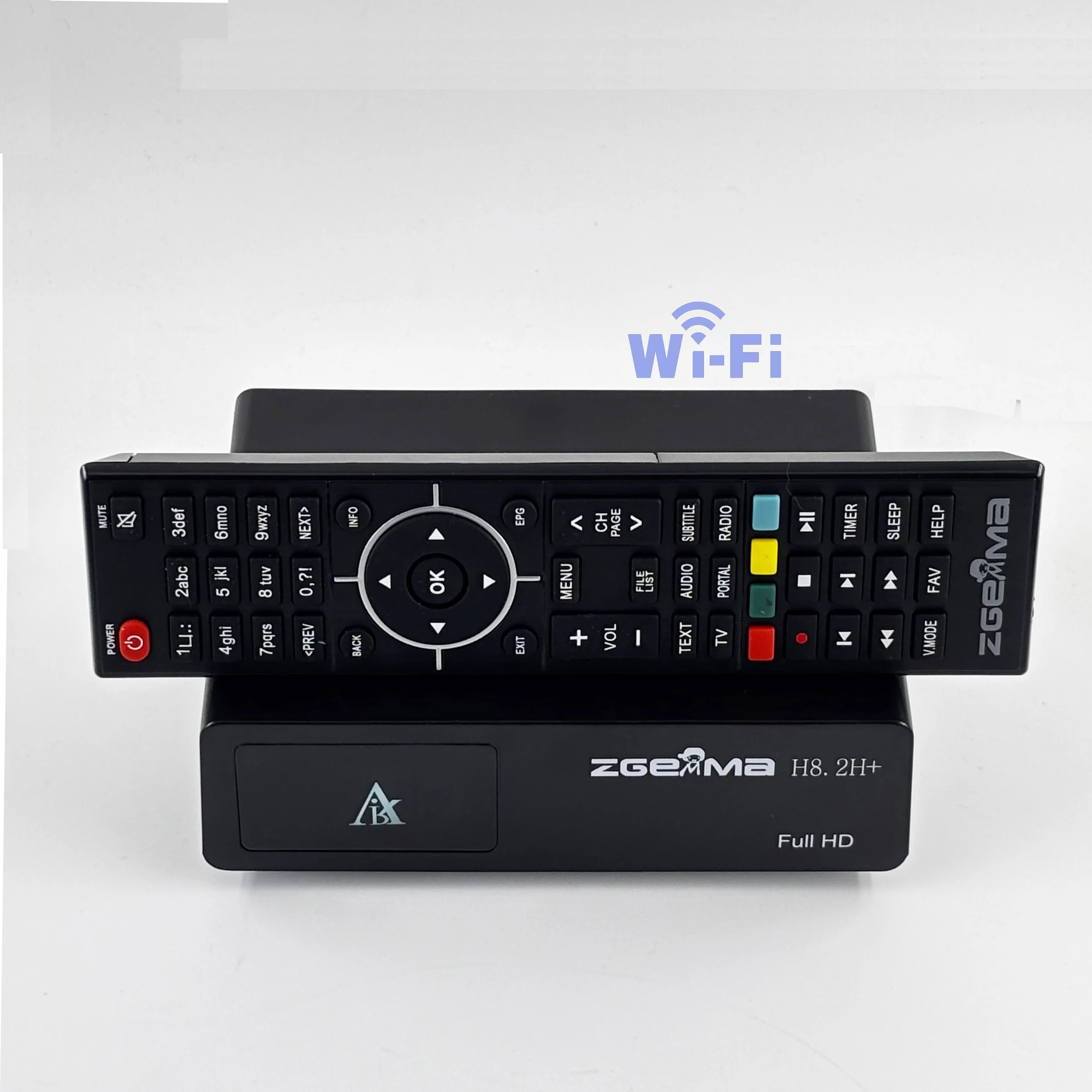 ZGEMMA H8.2H+ Satelliten-TV-Receiver-Box DVB-S2+T2/C Zwei Tuner Linux OS Enigma2 Image