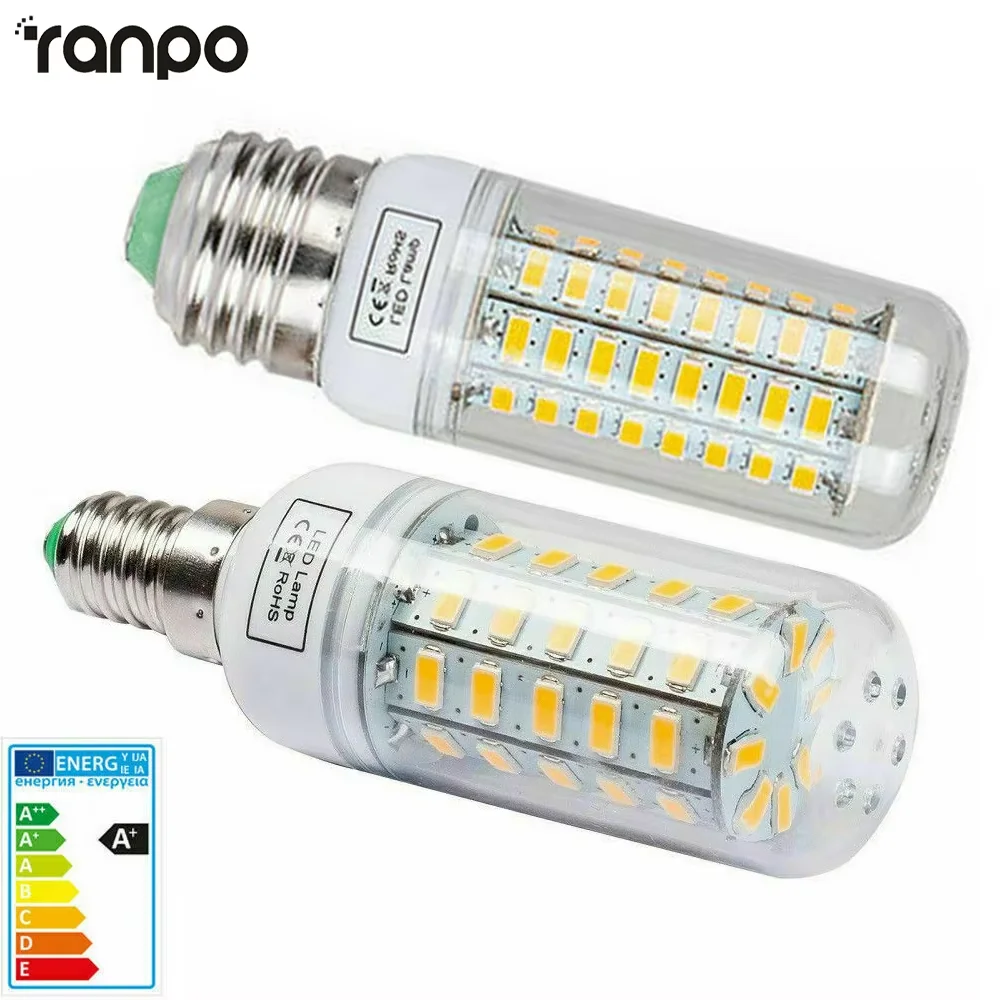 7-15W E27 LED Lampe E14 LED SMD5730 220V Mais Glühbirnen 24 36 56 72LEDs Lamparas LED Kronleuchter Für Wohnkultur Ampulle Led Licht