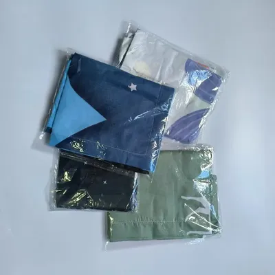 2 Stück schlafende Kissenbezüge in zufälliger Farbe, rechteckige weiche Polyester-Kissenbezüge, Image