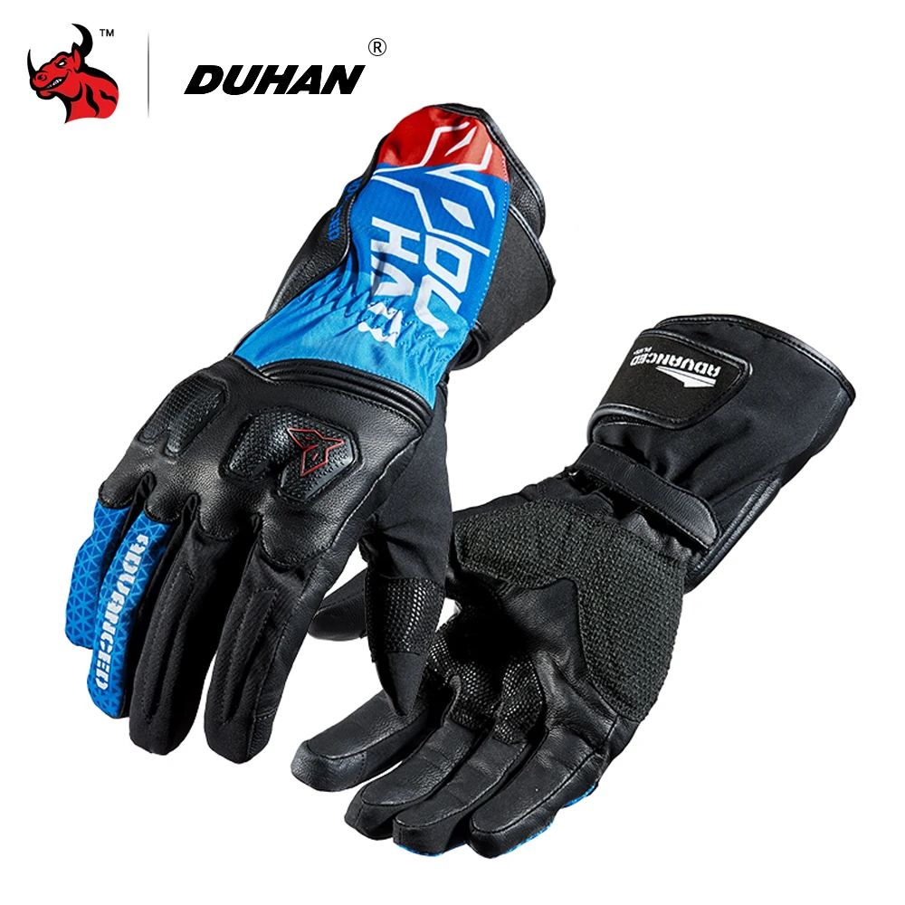 DUHAN Wasserdichte Motorrad Handschuhe Tragen-beständig Schutz Motorrad Reiten Handschuhe Winddicht Touch Screen Handschuhe Multicolor Image