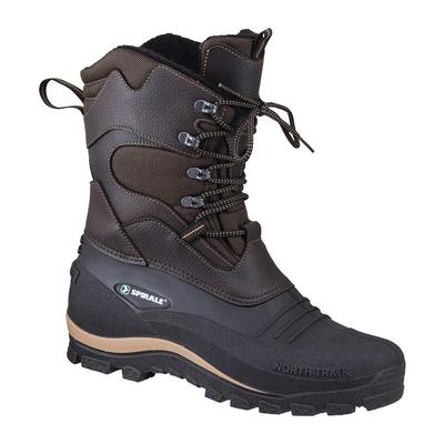 16713-42 Winterschnürstiefel Bernd Größe 42 braun/schwarz Webpelzfutter - Spirale