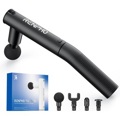 Massagepistole RENPHO "Extend Massage Gun C004" Massagegeräte schwarz Abnehmbarer Verlängerungsgriff