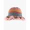 Bunter Strick-Bucket-Hut für Damen mit flauschiger Krempe – gemütliches und stylisches Winter-Accessoire