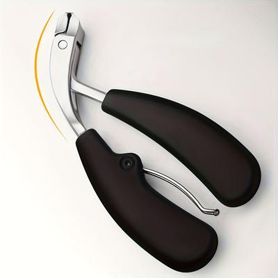 TEMU Heavy-duty Nail Clippers With - Large Opening For Thick Nails, Precision Trimming, Elderly-friendly, Long Image