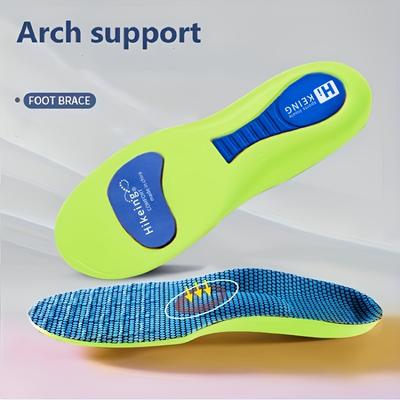 TEMU 2pcs/pair Eva Shoe Insoles Arch Support Insoles For Sports Training To Avoid Feet