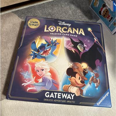 Disney Toys | Lorcana Gateway Disney Trading Card Game Bnwt | Color: Blue/Gold | Size: Board Game