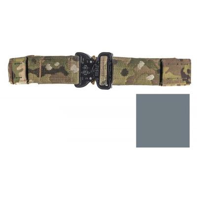Raptor Tactical ODIN Mark IV Duty Belt Cobra 45 D-Ring Buckle 2 Row Molle Panel Regular Stiffness Tactical Grey Medium RT-ODIN-M4-TG-M-45-D-2R