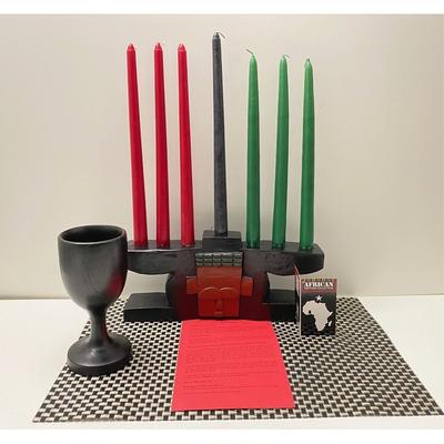 11-Piece Kwanzaa Fanti Celebration Set (Ghana)