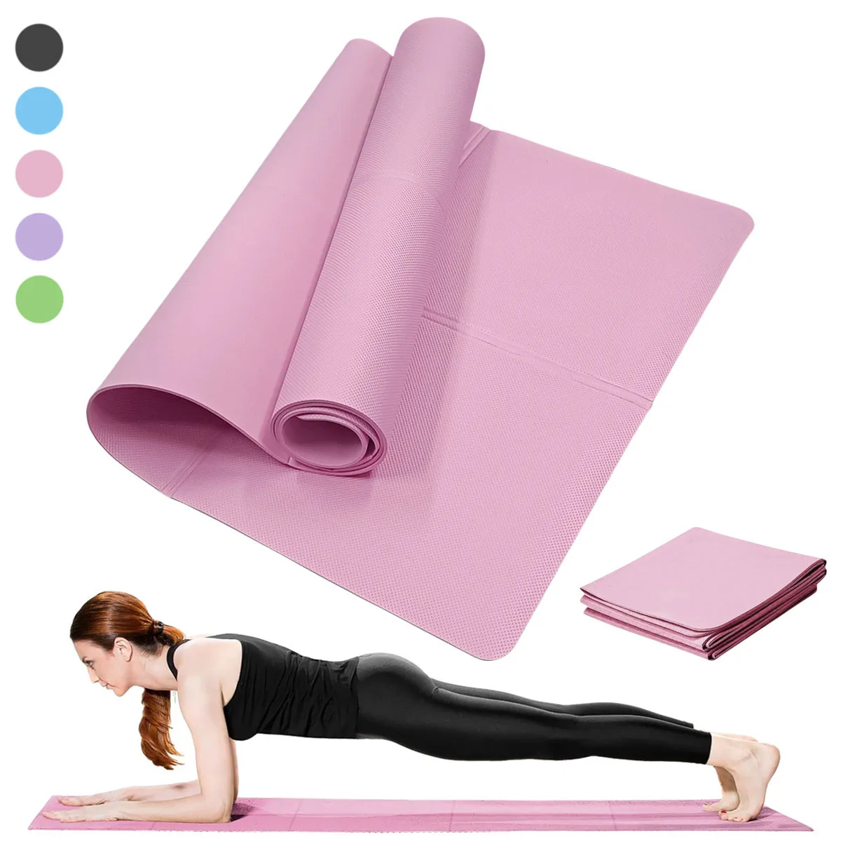 Tapis de Yoga Pilates tapis de Fitness 3/4/6mm d