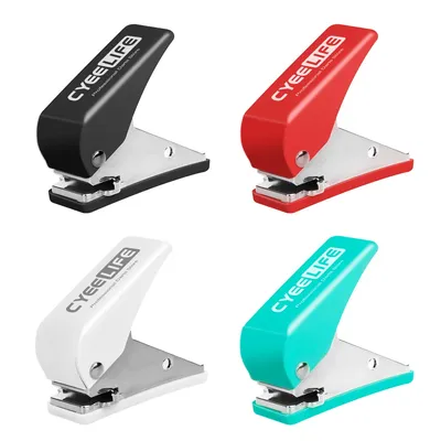 CyeeLife Dart Flights Puncher/PET Flights Punch + Metallfeder-O-Ringe, Dart-Zubehör-Set, 4 Farben Image