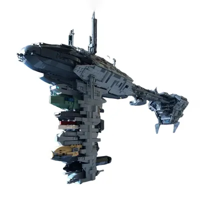 MOC Neue 4523PCS Nebulon B Fregatte Modell Stern Schlacht Bildung Kreative Kinder Ziegel Spielzeug Image