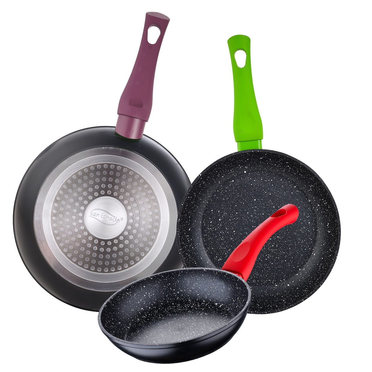 San Ignacio Jolie - Set mit 3 Bratpfannen 18/22/26 cm Image