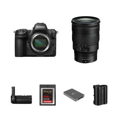 Nikon Z8 Mirrorless Camera with 24-70mm f/2.8 Lens and Performance Kit 1695