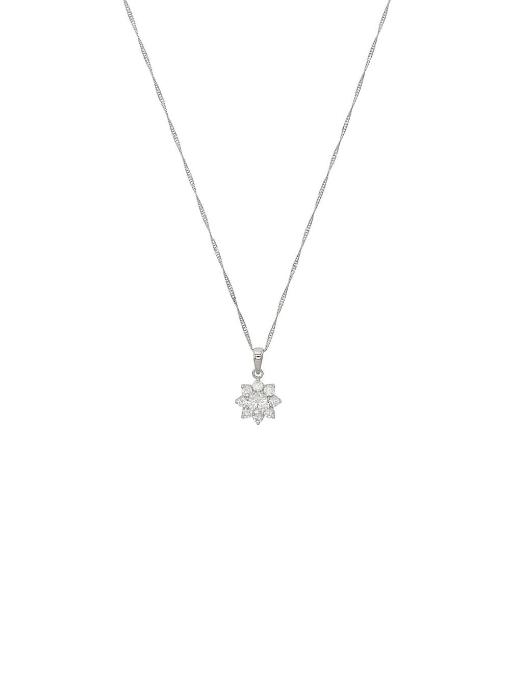 amor Kette mit Anhänger Damen silber, 42 Image