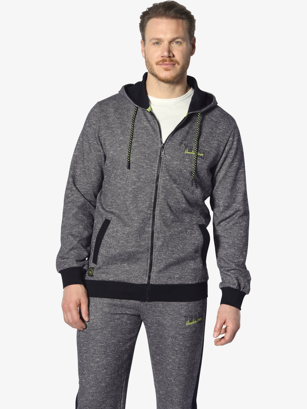 Jan Vanderstorm Sweatjacke Herren schwarz, XXXL Image