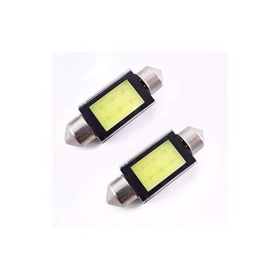 2 Stück Xenon Weiß 36 mm Auto cob led Kennzeichenbeleuchtung 6418 C5W 4 w LED-Lampen 12 v,