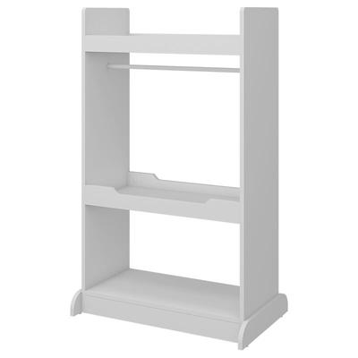 Kinderkleiderschrank Conny, Weiß, 67 x 110 cm mit Kleiderstange Vicco Image