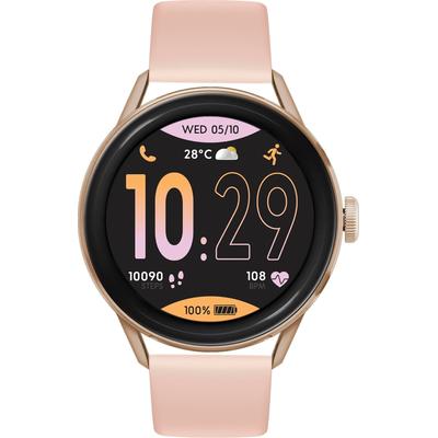 Smartwatch ICE-WATCH "ICE smart 2.0 - 1.2", rosa, Smartwatches, Armbanduhr, Damenuhr, Silikonarmband, Bluetooth, Schrittzähler Image