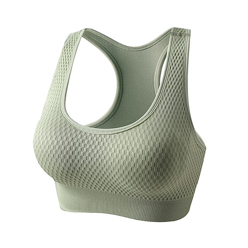 Damen Hohe Unterstützung Sport Bustier bh Sport-BH Bustier Rückenfrei mit am Rücken überkreuzten Trägern BH-Oberteil Gefüttert Fitness Freizeit Sport Laufen Atmungsaktiv Leichtgewichtig Weich Schwarz Image