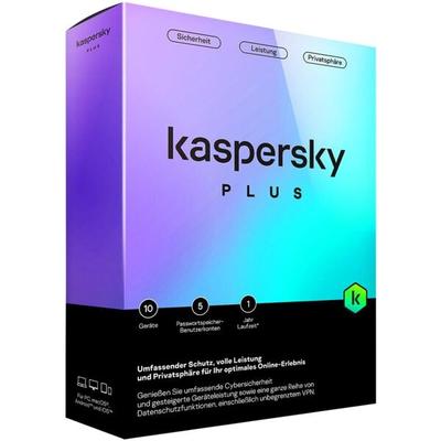 Sicherheitssoftware »Plus« Vollversion 10 Geräte / 1 Jahr, Kaspersky