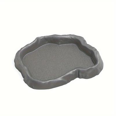 TEMU 1pc - Feeding & Bathing Dish - For Lizards, , Snakes, Geckos, - Decor