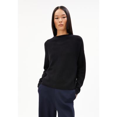 MERINAA LINKS LINKS - Frauen Loose Fit Strickpullover - schwarz (Größe: L) Image
