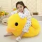 Kawaii Big Yellow Duck Mini peluche bambole giocattolo Cute Soft Cartoon peluche giocattoli regali