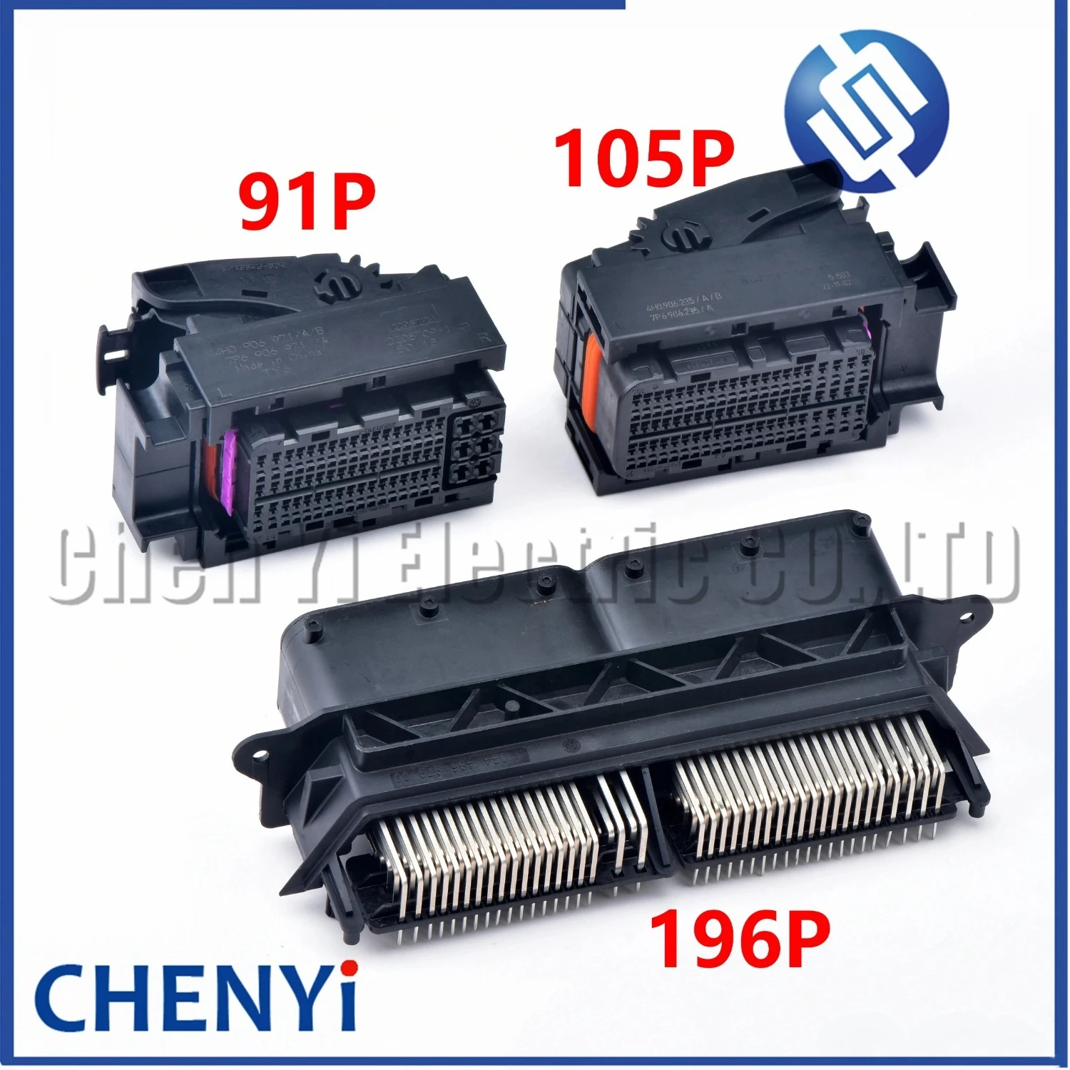 91/105/196 Pin Automobilstecker 1928405503 1928405502 1-2292136-2 4H0906235 4H0906971 Für Motorsteuergerät-Stecker ECU Image