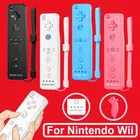 2 in 1 Für Nintendo Wii Wireless Controller Set Motion Plus Gamepad Joystick Silikon Fall Gaming Fernbedienung Zubehör
