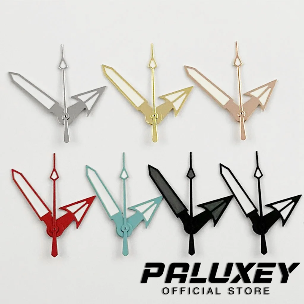 C3 Grün Leuchtzeiger NH36 Zeiger SKX Uhrzeiger Passend für SKX Für NH35 4R35 7S Uhrwerk Herrenuhrengehäuse Teile 007 009 Gehäusezeiger Image