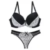 Neue frauen bhs sets sexy dessous stickerei druck spitze bralette under panty plus größe 6 farben 34 36 38 40 42 B C D DD E