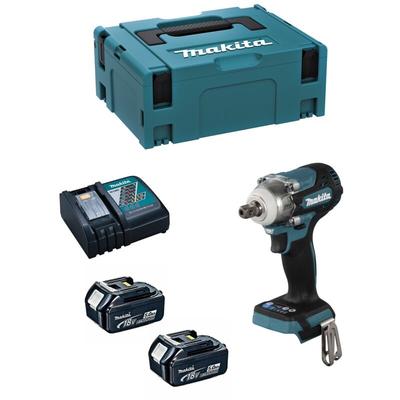 Makita - Schlagschrauber DTW301RTJ (2 x 5,0 Ah + DC18RC + makpac 2) Image