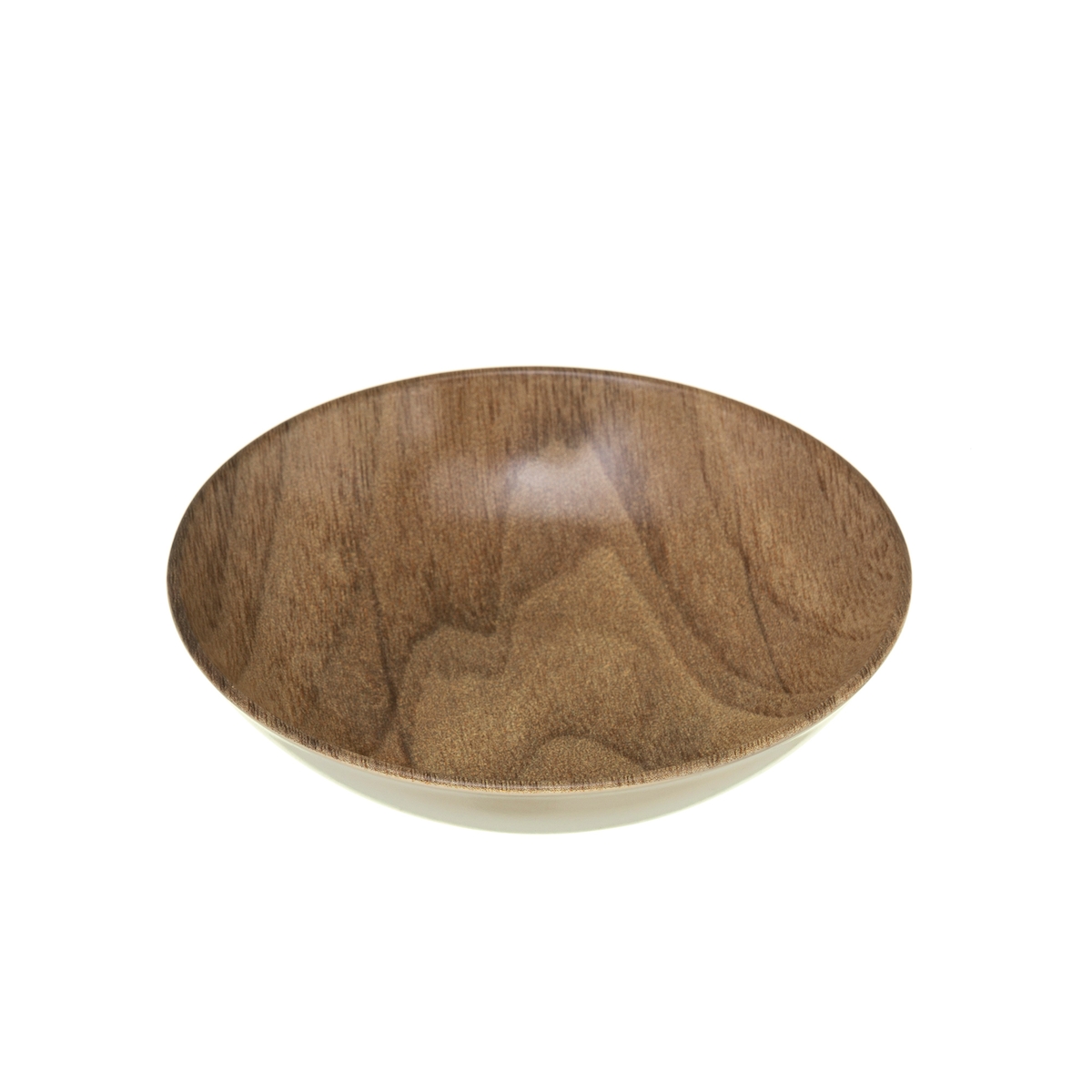 Secret de Gourmet - Brauner Suppenteller aus Holz, 22 cm Image