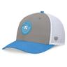 Men's Top of the World Gray/Carolina Blue North Carolina Tar Heels Rob Trucker Adjustable Hat