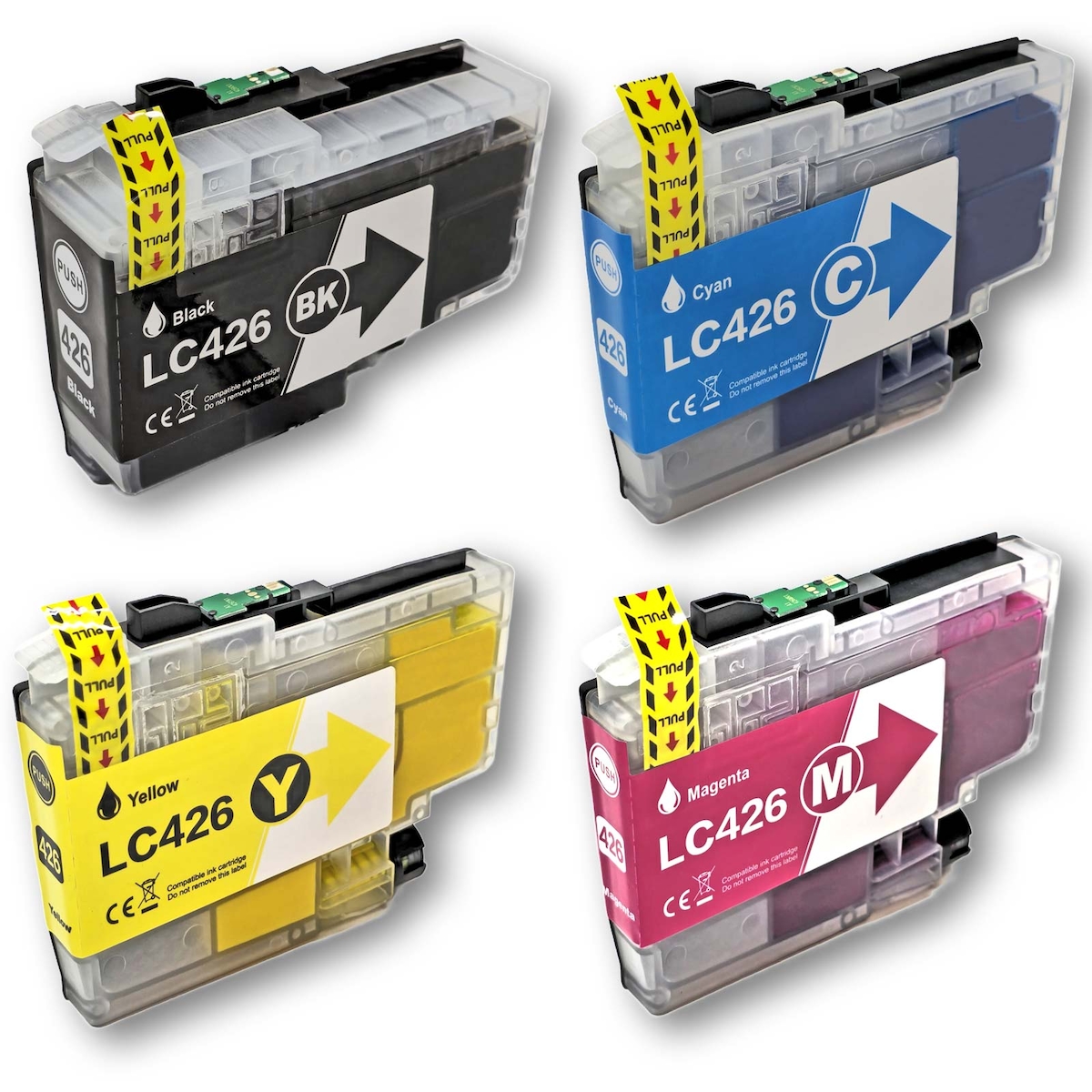 Gigao LC-426 Tintenpatronen-Set kompatibel mit Brother für MFC-J4540 Series - 4er Pack CMYK Image