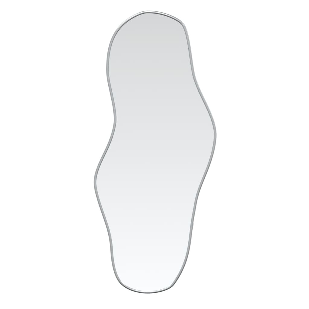 vidaXL Wandspiegel Silbern 80x35 cm Image