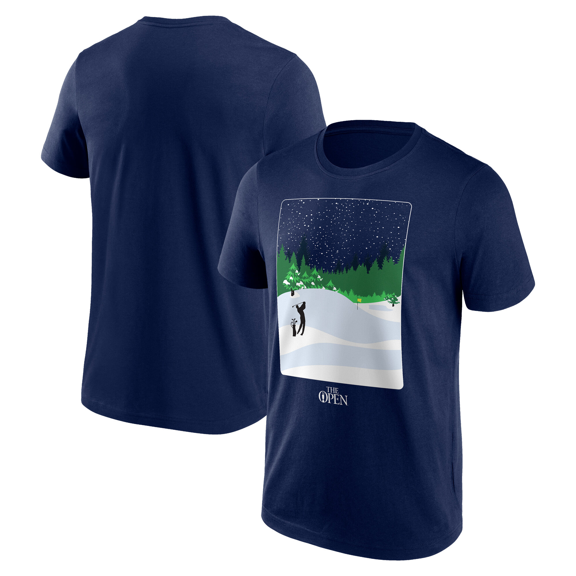 "The Open Christmas Grafik Weihnachtst-shirt" Image