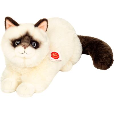 Kuscheltier TEDDY HERMANN "Katze Ragdoll 36 cm" Plüschfiguren creme dunkelbraun Kinder