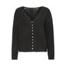 Strickjacke ICHI ""Strickjacke IHLIYANNA CA2"" Gr. S, schwarz Damen Strickjacken