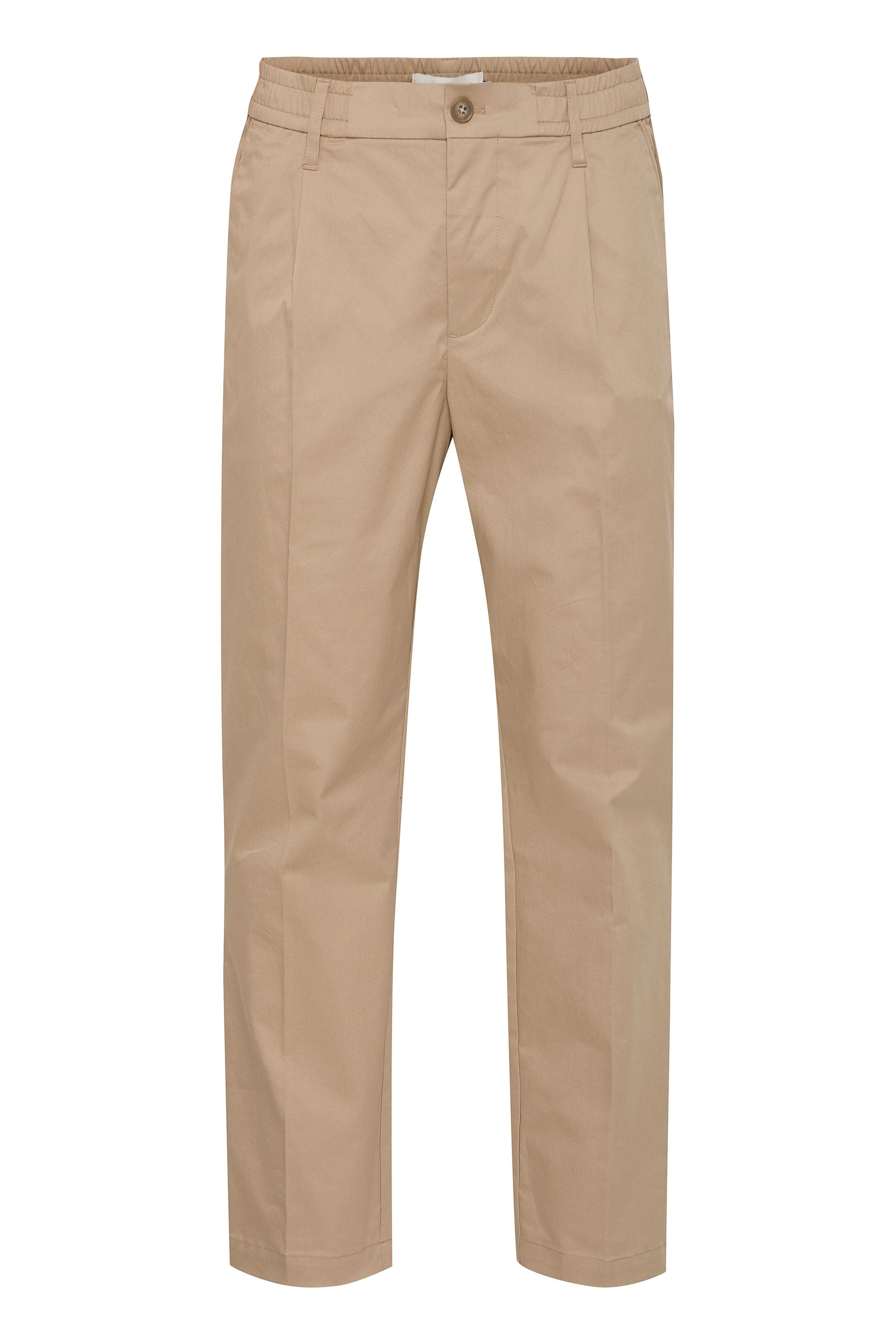 Stoffhose CASUAL FRIDAY "Stoffhose CFMARC 0164 cotton stretch pants", Herren, Gr. 30, Länge 30, beige (silber mink), Obermaterial: 94% Baumwolle CO. 6% Elasthan EL., Hosen Stoffhose