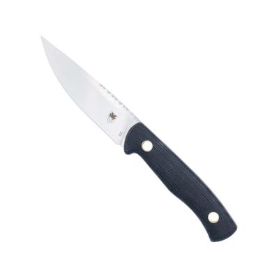 CobraTec Knives Koonsman Fixed Blade Knife 4 in Blade D2 Black CTKMNBLK