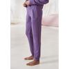 Sweathose FRENCH CONNECTION, Damen, Gr. 44/46, N-Gr, lila, Obermaterial: 55% Viskose (LENZING ECOVERO), 40% Polyester, 5% Elasthan. Taschenfutter: 100% Polyester, unifarben, Basic, bequem lang, Hosen