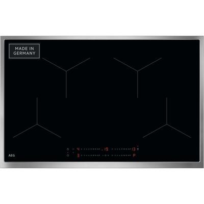 AEG Induktions-Kochfeld "TO841A0FXB", schwarz, B:76,6cm H:4,9cm T:51,6cm, Kochfelder, mit Hob2Hood