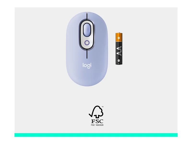 Logitech POP Wireless Mouse with Customizable Emoji