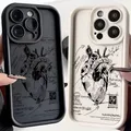 Custodia per telefono originale con diagramma del cuore per OPPO Realme 12 8 8i 11 C11 C12 C15 C20 C21Y C33 C35 C53 C55 C63 C65 4G 5G Cover morbida in TPU