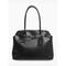 Vintage-Einkaufstasche aus Kunstleder mit goldenem Akzentriemen – elegante Handtasche für Damen, perfekt für die Arbeit und Freizeitausflüge