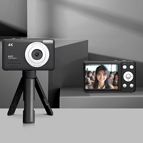 Digitalkamera FHD-Video-Camcorder Point-and-Shoot-Kamera Digicam 18-fach-Zoom tragbare Vlogging-Kamera für unterwegs