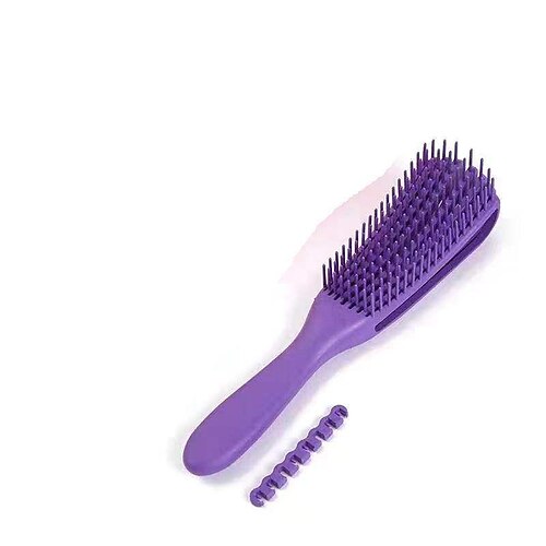 Selbstreinigende Haarbürste3D-Luftpolster-Massagebürste Airbag-Massagekamm Bürste Formkamm Selbstreinigende Haarbürste für Frauen ideal für Frauen in Friseurbürste Image