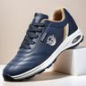 scarpe da ginnastica sportive blu navy da uomo con ammortizzazione ad aria: scarpe da corsa comode e leggere per l'uso quotidiano